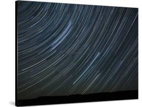 Washington State. Palouse Falls State Park, Star trails and Perseid Meteor Showers-Jamie & Judy Wild-Stretched Canvas