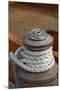 Washington State, Port Townsend. Barient Winch on an Old Wood Sailboat-Kevin Oke-Mounted Photographic Print