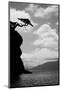 Washington State, San Juan Islands. Weathered Fir Tree Silhouette on Matia Island-Jaynes Gallery-Mounted Photographic Print