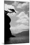 Washington State, San Juan Islands. Weathered Fir Tree Silhouette on Matia Island-Jaynes Gallery-Mounted Photographic Print