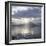 Washington State, Seabeck. Composite of God Rays over Hood Canal-Don Paulson-Framed Photographic Print