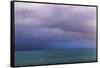 Washington State, Seabeck. Storm Clouds over Hood Canal at Twilight-Jaynes Gallery-Framed Stretched Canvas