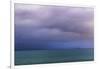 Washington State, Seabeck. Storm Clouds over Hood Canal at Twilight-Jaynes Gallery-Framed Photographic Print