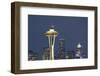 Washington State, Seattle. Space Needle-Jamie & Judy Wild-Framed Photographic Print