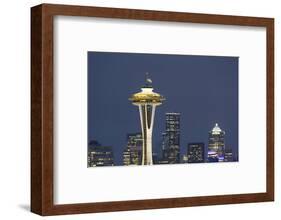 Washington State, Seattle. Space Needle-Jamie & Judy Wild-Framed Photographic Print
