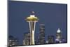 Washington State, Seattle. Space Needle-Jamie & Judy Wild-Mounted Photographic Print