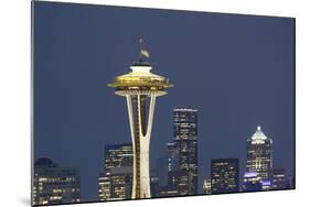 Washington State, Seattle. Space Needle-Jamie & Judy Wild-Mounted Photographic Print