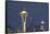Washington State, Seattle. Space Needle-Jamie & Judy Wild-Framed Stretched Canvas