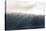 Washington State, Shafts of Morning Light Piercing Fog Make God Rays Through Trees-Trish Drury-Stretched Canvas