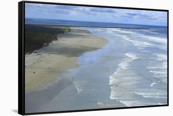 Washington State, USA. Beaches and Pacific Ocean-Jolly Sienda-Framed Stretched Canvas