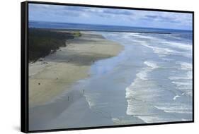 Washington State, USA. Beaches and Pacific Ocean-Jolly Sienda-Framed Stretched Canvas