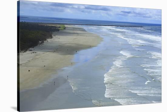 Washington State, USA. Beaches and Pacific Ocean-Jolly Sienda-Stretched Canvas