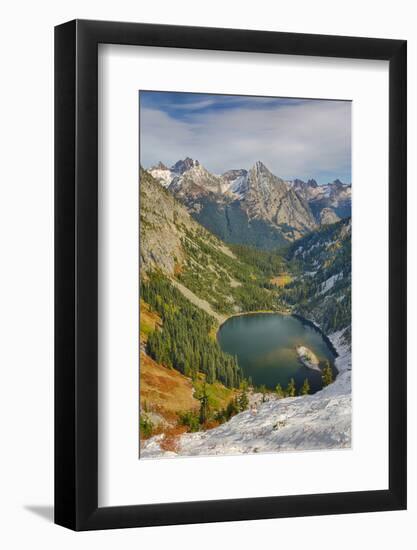 Washington State, Wenatchee National Forest, Lake Ann and North Cascades-Jamie & Judy Wild-Framed Photographic Print