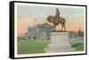 Washington Statue, Kansas City, Missouri-null-Framed Stretched Canvas