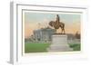 Washington Statue, Kansas City, Missouri-null-Framed Art Print