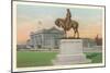 Washington Statue, Kansas City, Missouri-null-Mounted Art Print