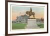 Washington Statue, Kansas City, Missouri-null-Framed Art Print