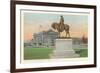 Washington Statue, Kansas City, Missouri-null-Framed Premium Giclee Print