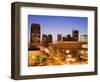 Washington Street and Bank of America Tower, Phoenix, Arizona-Richard Cummins-Framed Photographic Print