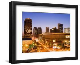 Washington Street and Bank of America Tower, Phoenix, Arizona-Richard Cummins-Framed Photographic Print