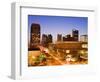 Washington Street and Bank of America Tower, Phoenix, Arizona-Richard Cummins-Framed Photographic Print