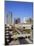 Washington Street and Skyline, Phoenix, Arizona, United States of America, North America-Richard Cummins-Mounted Photographic Print