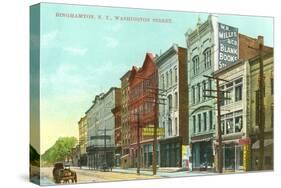 Washington Street, Binghamton, New York-null-Stretched Canvas