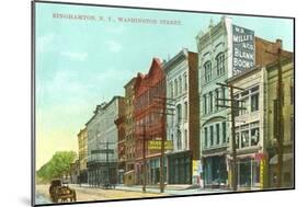 Washington Street, Binghamton, New York-null-Mounted Art Print