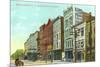 Washington Street, Binghamton, New York-null-Mounted Premium Giclee Print