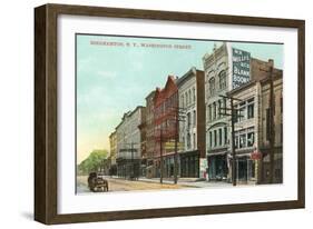 Washington Street, Binghamton-null-Framed Premium Giclee Print