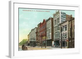 Washington Street, Binghamton-null-Framed Art Print