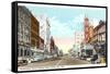 Washington Street, Green Bay, Wisconsin-null-Framed Stretched Canvas