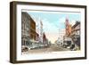 Washington Street, Green Bay, Wisconsin-null-Framed Art Print