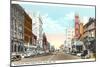 Washington Street, Green Bay, Wisconsin-null-Mounted Art Print