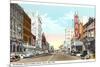 Washington Street, Green Bay, Wisconsin-null-Mounted Premium Giclee Print