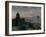 Washington Street, Indianapolis at Dusk, 1892-1895-Theodor Groll-Framed Giclee Print