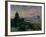 Washington Street, Indianapolis at Dusk, 1892-1895-Theodor Groll-Framed Premium Giclee Print