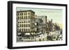 Washington Street, Indianapolis-null-Framed Premium Giclee Print