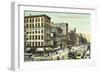 Washington Street, Indianapolis-null-Framed Premium Giclee Print