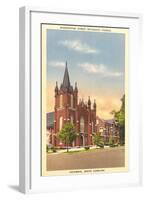 Washington Street Methodist, Columbia-null-Framed Art Print