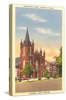 Washington Street Methodist, Columbia-null-Stretched Canvas