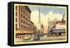 Washington Street, Phoenix, Arizona-null-Framed Stretched Canvas