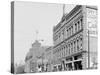 Washington Street, Showing Opera House, Marquette, Mich.-null-Stretched Canvas