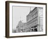 Washington Street, Showing Opera House, Marquette, Mich.-null-Framed Photo