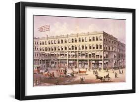 Washington Street-G.A. Klucken-Framed Art Print