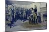 Washington takes leave of his officers-Howard Pyle-Mounted Giclee Print