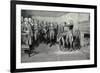Washington takes leave of his officers-Howard Pyle-Framed Giclee Print