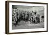 Washington takes leave of his officers-Howard Pyle-Framed Giclee Print