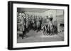 Washington takes leave of his officers-Howard Pyle-Framed Giclee Print