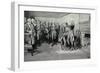 Washington takes leave of his officers-Howard Pyle-Framed Giclee Print